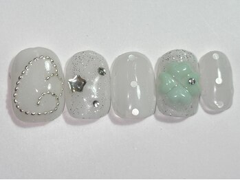 ネイルメゾン 渋谷店(NAIL MAISON)/ウィッシュコア羽￥9000