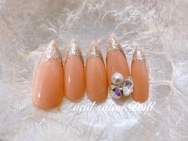 フレンチストーンネイル8600円