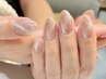 【大人気】アートなしでも華やか♪　ミラー・マグネットネイル7500円 ☆