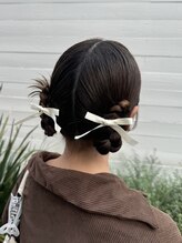 パリス 明治神宮前店(PARiS)/☆ツイン編み込み団子☆