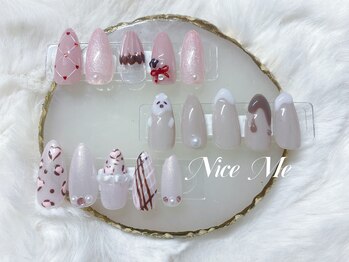 ナイスミー(Nice Me)/バレンタインネイル♪