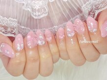 ファラウェイネイル(Faraway nail)/ピンクネイル☆