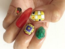 サニーサイドアップ ネイル(Sunny SideUp nail)/ポイントスカルプアート