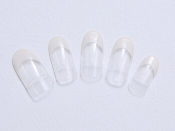ルークネイルアンドプロダクツ(ROOK)/シンプルフレンチ定額プラン