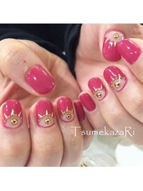 ＊猫の足スタッズアート＊