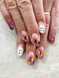 ハロウィンネイル