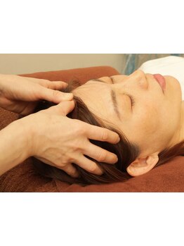 ヘッドスパで癒されたい