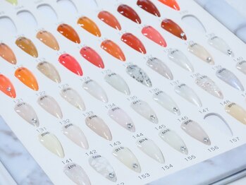 ブロックファイブハナ(Block 5 HANA)/カラーチャート