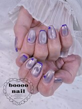 ブーネイル(boooo nail)/ハートマグフレンチ