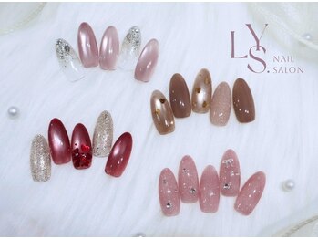 バレンタイン定額ネイル