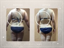 アバンダンティア 姫路店/後ろ姿がこんなに変化!!