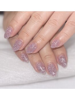 ファンプラスネイル 立川(fun plus nail)/紫フラッシュ