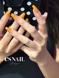 オレンジグラデ