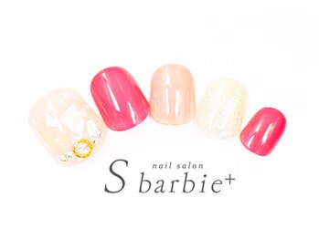 ネイルサロンエスバービー(nail salon S barbie)/シェルフットネイル