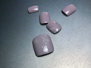 オーラリー ネイル アート メゾン(ORRERY nail art maison)/フット / ホワイトフレーク