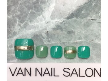 ヴァンネイル 海老名店(Van Nail)/フット定額デザイン