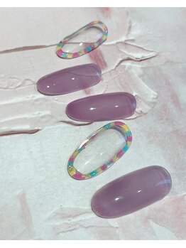 ジル アイラッシュアンドネイル(Jill)/☆定額ネイルAコース☆