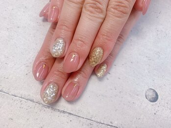 ネイル ビューティーマジック 葛西本店/上品ピンクネイル