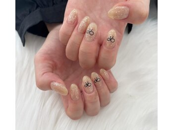 アミン(#Amin)/リボンネイル