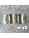 Design No.ｍ-35 ハンドネイル