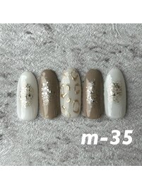 Design No.ｍ-35 ハンドネイル