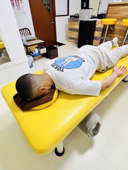 井土ヶ谷整体 浸透/反り腰腰痛アメリカ人さん