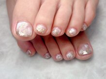 ブリスフルハピネス(Blissful happiness)/ニュアンスフットネイル