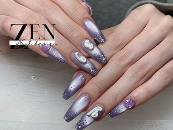 ゼン ネイル デザイン 池袋(ZEN NAIL DESIGN)/* 長 さだしやり放題×つけ放題