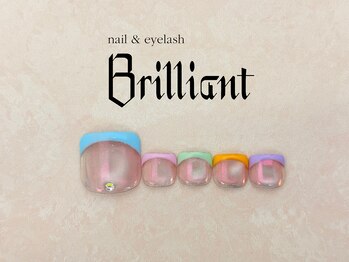 ネイルアンドまつげエクステのお店 ブリリアント 草加(Brilliant)/Foot 　定額11000円コース