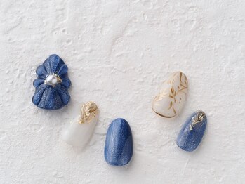 ソウ 難波店 nail salon Sou/フラワーnail