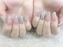 プライズアイリス アイラッシュ 池袋東口店(prize Iris eyelash)/ガラスフレンチネイル☆