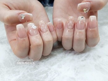 サンネイルズ(sun nails)/4本アート