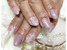 ウィズ フェリーク/チェックグレーネイル