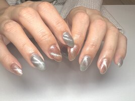 【Hand】マグネットネイル