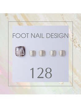 はあとねいる 東武宇都宮駅前店/Foot nail design 128