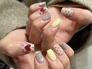 ハートドットネイル