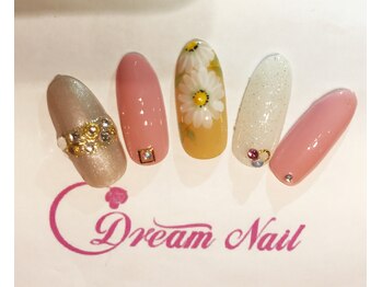 ドリームネイル 綾瀬店(Dream Nail)/マーガレットネイル<綾瀬店>