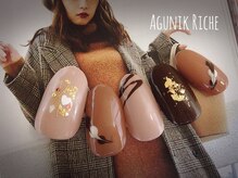 アグニークリッシェ(Agunik Riche)/【バレンタインネイル】