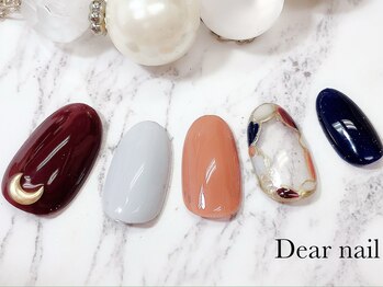 ディア ネイル(Dear nail)/囲みタイル風アート