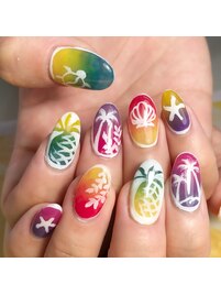 パイナップルネイル