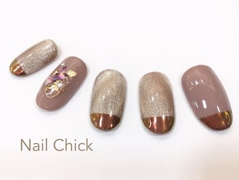 ネイルチックコウベ 銀天街店(Nail Chick kobe)/秋色マグネットネイル