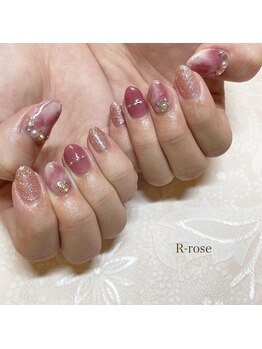 アールローズ(R-rose)/ピンク系ネイル ¥8844
