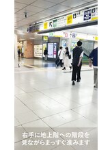 パウワウ 新宿サブナード店(POWWOW)/JR新宿駅からの道案内【4】