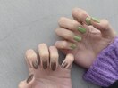 くすみカラーnail