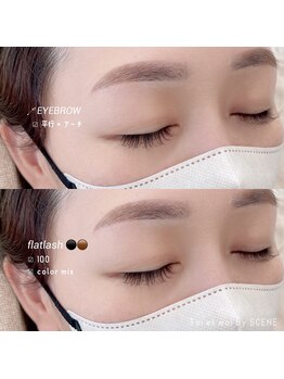 トワエモア バイ シーン(Toi et moi by SCENE)/エクステ×アイブロウ