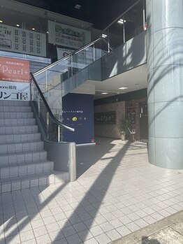マヒルノツキ/ビルの入り口