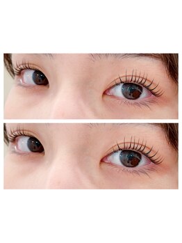 アンカーバイナチュラル アイラッシュ(anchor by natural eyelash)の写真/【パリジェンヌラッシュリフト/フラットラッシュ】負担を最小限に抑え、お好きなカール・デザインをお届け!