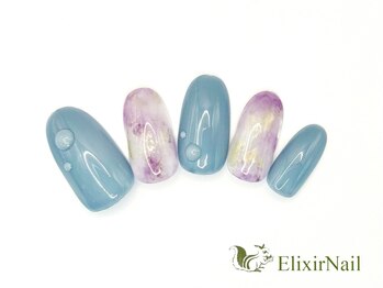 エリクサーネイル 神田(Elixir Nail)/シンプル/クーポン使用