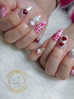 ウル('ulu)/☆ツイードネイル☆