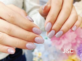 6月カラーフラッシュネイル